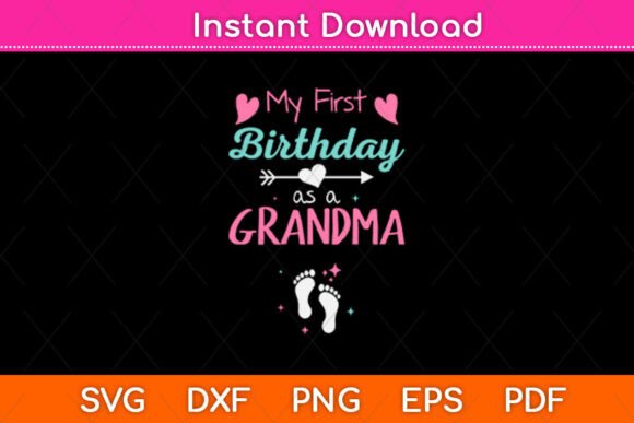 A Designer’s Review: “My First Birthday as a Grandma” for Embroidery