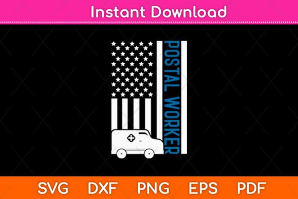 A Professional Review of the American Flag Patriotic Postal Worker Embroidery Design