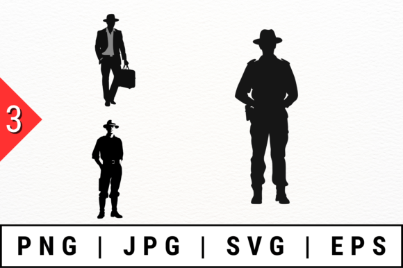 A Review of Black Cowboy Silhouettes for Embroidery