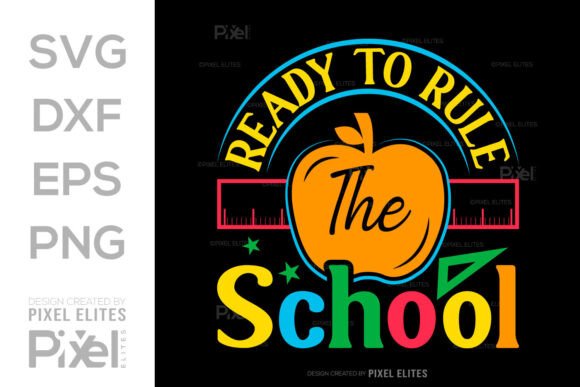 A School-Themed Embroidery Design That Shines