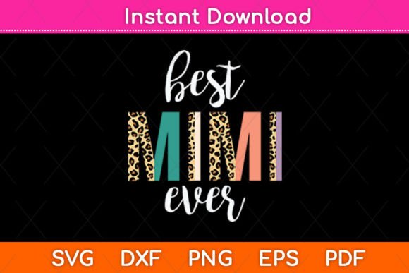 Best Mimi Ever Gifts Leopard Print Embroidery Review