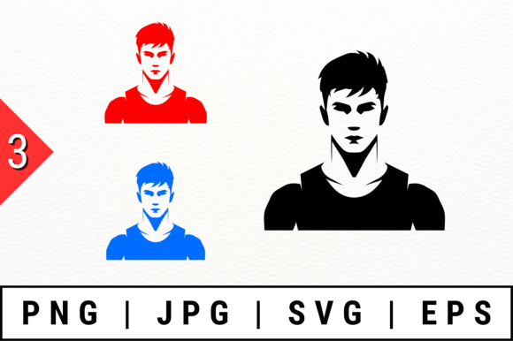 Muscular Man Silhouettes: An Embroidery Designer's Review