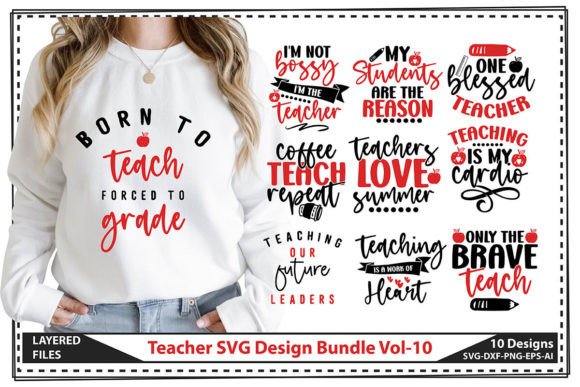 Teacher SVG Bundle Vol-10: A Professional Design Review